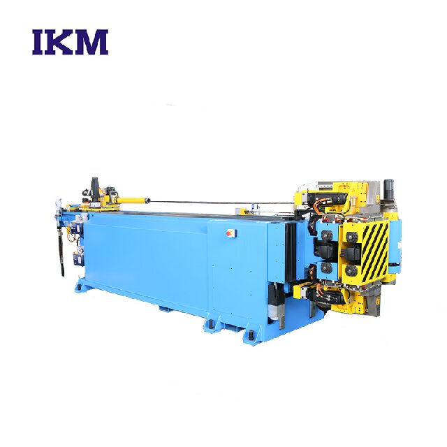 Bi-directional CNC Pipe Bending Machine in operation